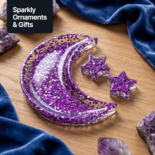 Craft Glitter Shaker Purple 130g Extra Chunky (3.8 Ounce)
