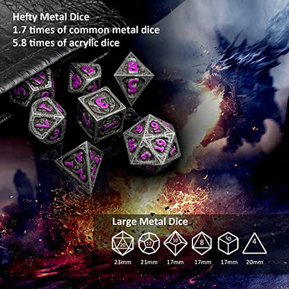 Metal DND Dice Set
