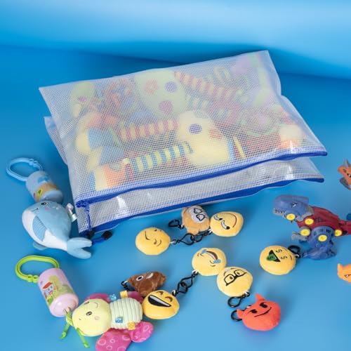 10 Pcs Zipper File Bags (10 Count)