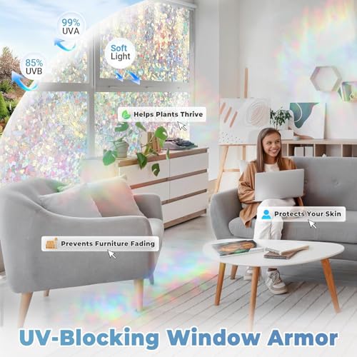 Stained Glass Window Privacy Film