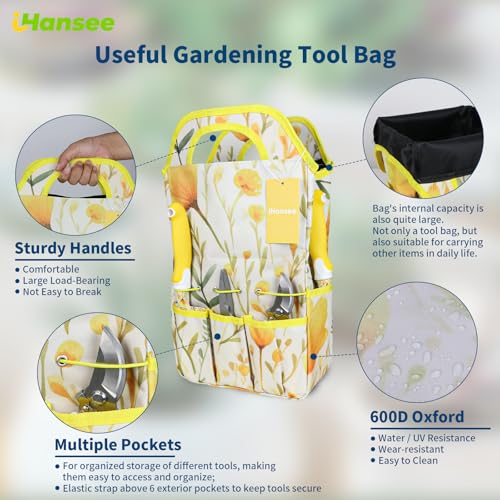 Yellow Garden Tools Set 10 Pieces (10 Count)