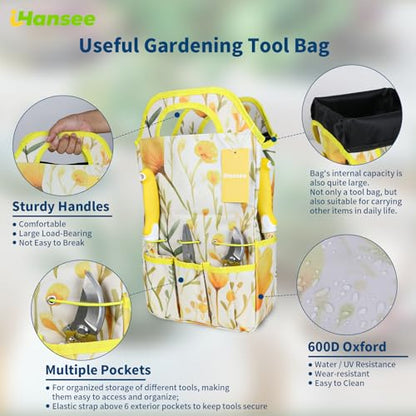 Yellow Garden Tools Set 10 Pieces (10 Count)