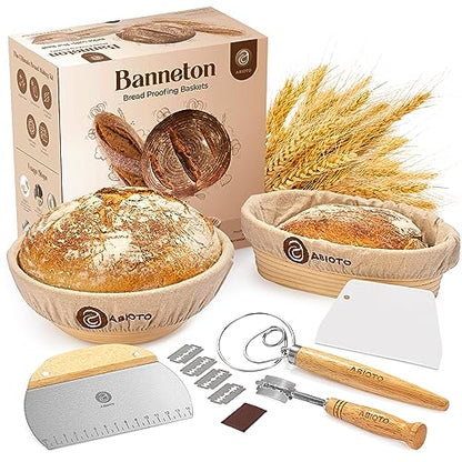 Sourdough Bread Proofing Baskets and Baking Supplies