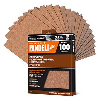 Multi Purpose Sandpaper (25 Count)