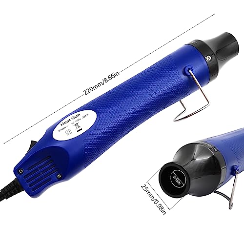 Heat Gun Mini Hot Air Gun for DIY Crafts Portable Heat Air Gun Tool for Embossing Shrink Wrapping Drying Paint