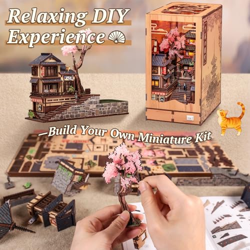 Japanese Book Nook Kit Miniature House