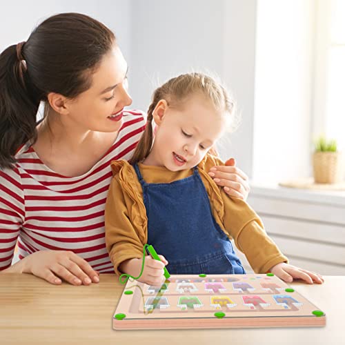 Magnetic Color and Number Maze