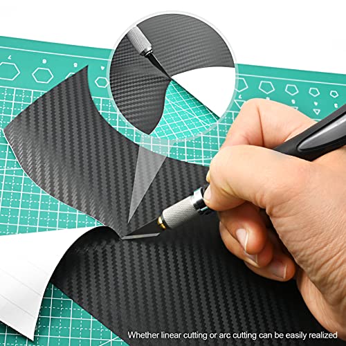 Precision Hobby Knife Set Utility Craft Knife Kit with 10PCS Blades for Art