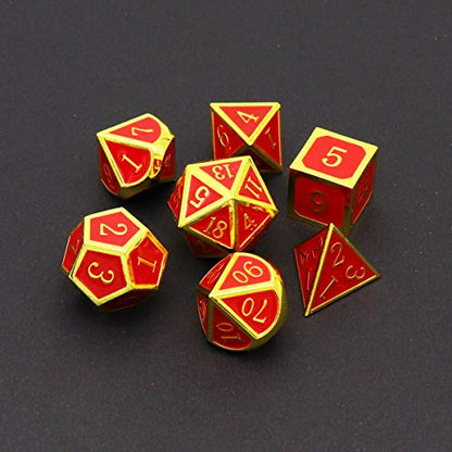 Metal DND Dice Set