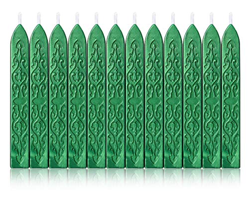 12Pcs Sealing Wax Sticks for Wax Seal Stamp (12 Count)