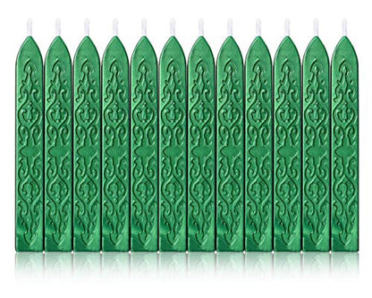 12Pcs Sealing Wax Sticks for Wax Seal Stamp (12 Count)