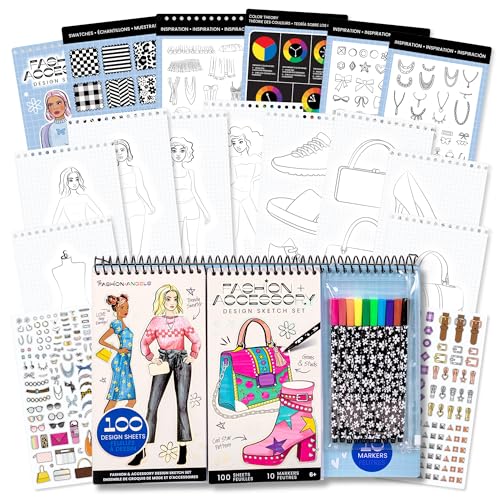 Fashion & Accessory Design Sketch Set