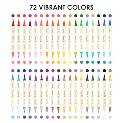 72 Color Acrylic Paint Markers