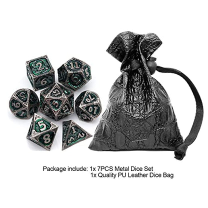 Metal DND Dice Set