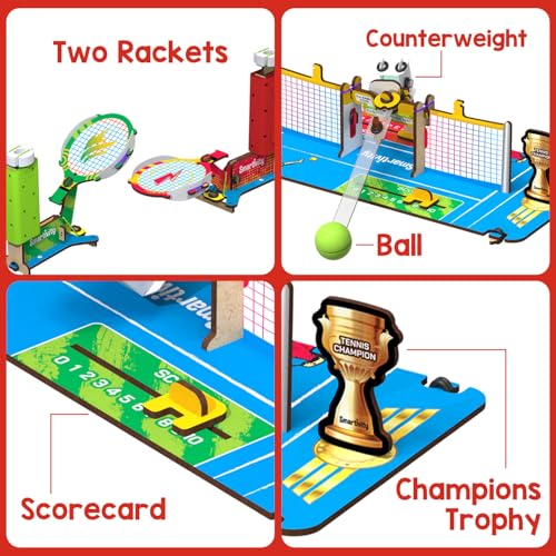 DIY Tabletop Tennis Game for Kids 6