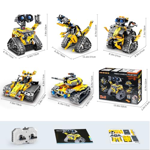 5 in 1 Robot Building Toys for Kids