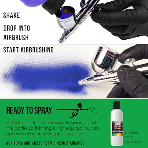 Opaque Grass Green Acrylic Airbrush Paint (8 Ounce)