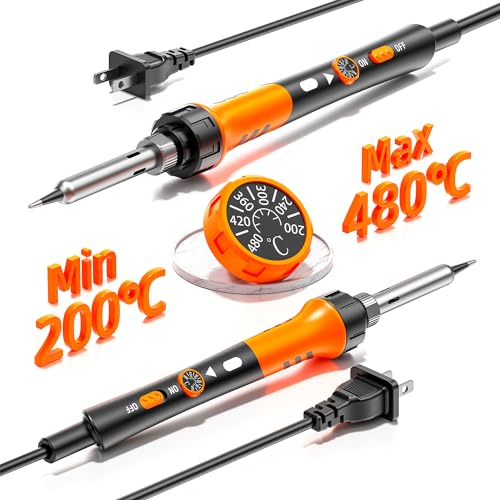 60W Adjustable Temperature Soldering Iron Kit