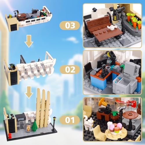 City Office Building Block Set