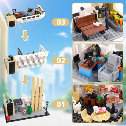 City Office Building Block Set