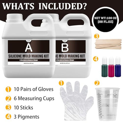 Silicone Mold Making Kit (2 Count)
