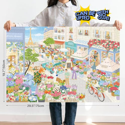 1000 Piece Puzzle for Adults Jigsaw Puzzles (1000 Count)