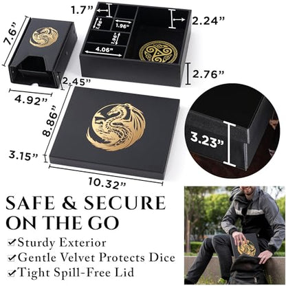 All-in-One Game Roamer - Dice Tray & Tower for DND and RPG