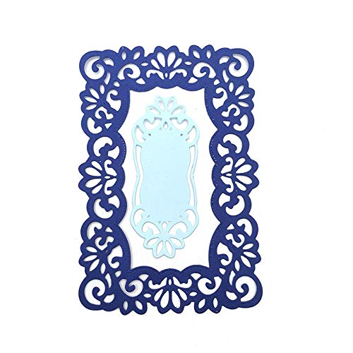 Lace Flowers Background Frame Cutting Dies
