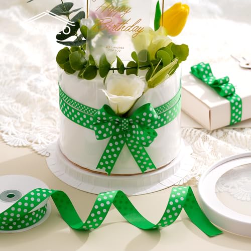 Polka Dot Grosgrain Ribbon 5