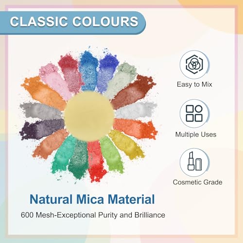 10g 0.35oz Cosmetic Grade Mica Powder