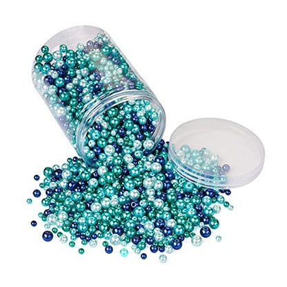 Elecrelive 1840Pcs Glass Pearl Beads 4 (1840 Count)