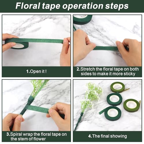 Floral Tape and Wire Arrangement Tools Kit (269 Count)