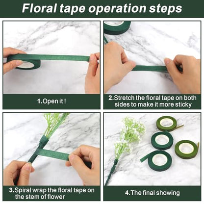 Floral Tape and Wire Arrangement Tools Kit (269 Count)