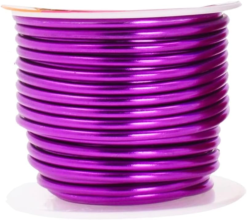 Mandala Crafts 10 Gauge Anodized Aluminum Craft Wire for Jewelry Making - 128 FT Colored Flexible Rainbow Wire - Bendable for Bonsai Armature Crafting Sculpting - Crafty Corner