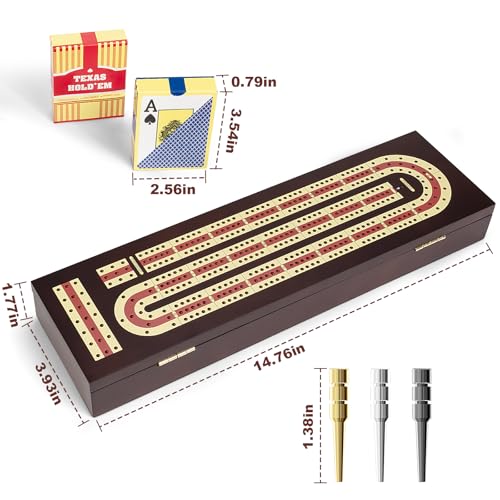 Cribbage Board Game Set