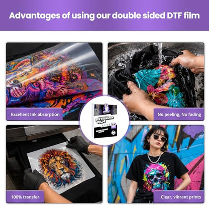 DTF Transfer Film (100 Count)