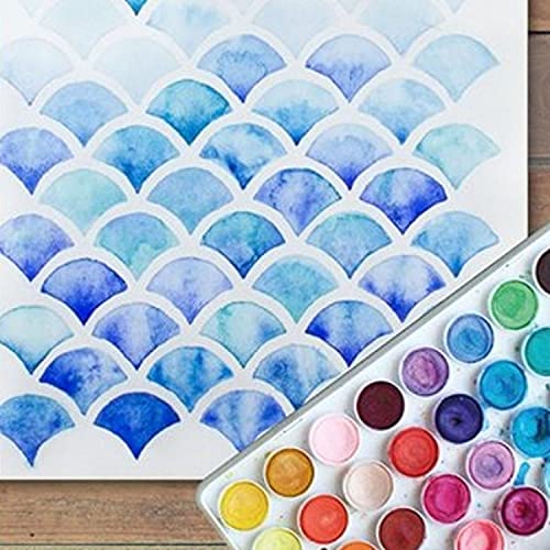 15 Pack 6 Mil 12 x 24 inch Clear Mylar Stencil Sheet