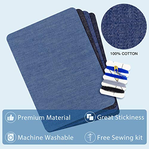 20 Pack Iron on Patches for Clothes（3" by 4 (20 Count)