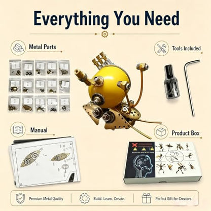 Steampunk Snail Metal Model Kit