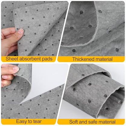 100PC Oil Absorbent Pads
