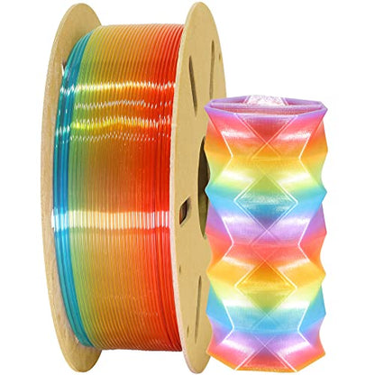 Natural Rainbow PLA 3D Filament (35.2 Ounce)