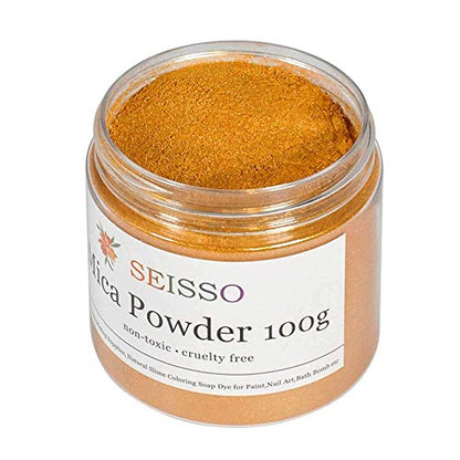 Gold Mica Powder for Epoxy Resin 3.5 oz (3.5 Ounce)