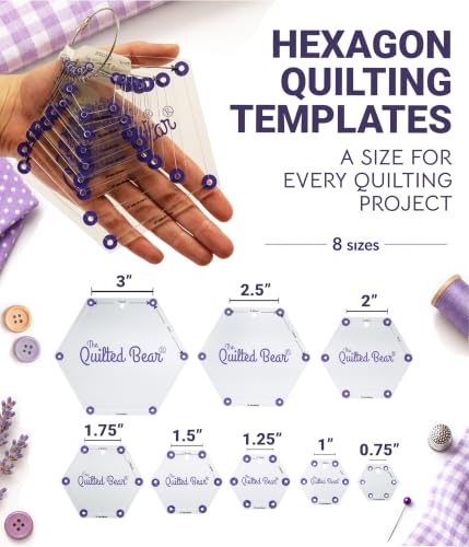 Hexagon Quilting Templates