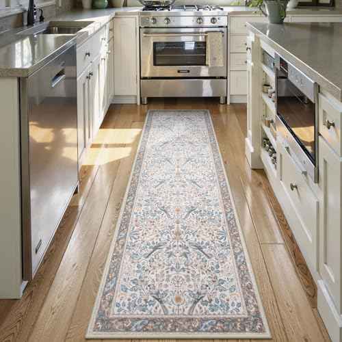 Boho Kitchen Runner Rugs Non Skid Washable