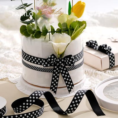 Polka Dot Grosgrain Ribbon 3