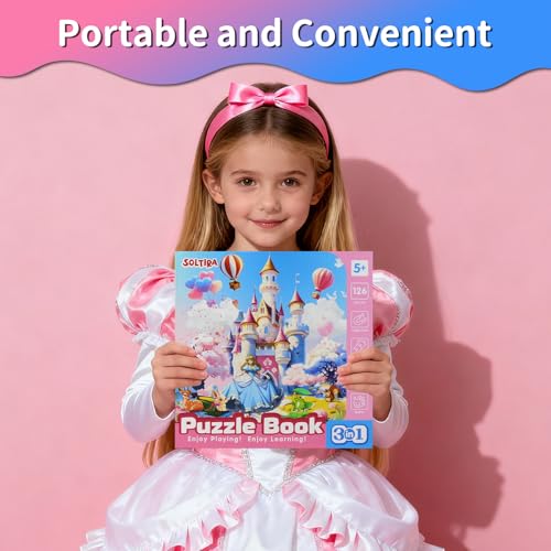 Magnetic Puzzles for Girls 4 (126 Count)