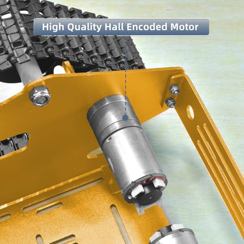 Tank Car Chassis with Encoder Motor