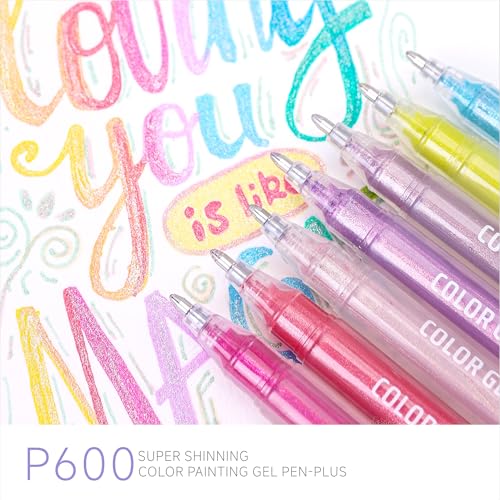 72 Color 1.0mm Glitter Markers DIY Pen (72 Count)