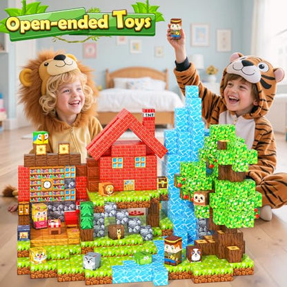 150PCS Magnetic Blocks (150 Count)