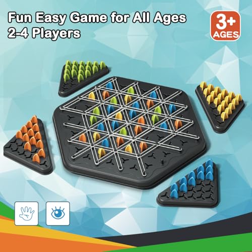 Chain Triangle Chess Game (50 Count)